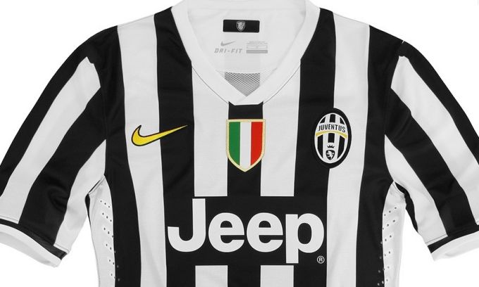 la maglia 2013/2014 della Juventus